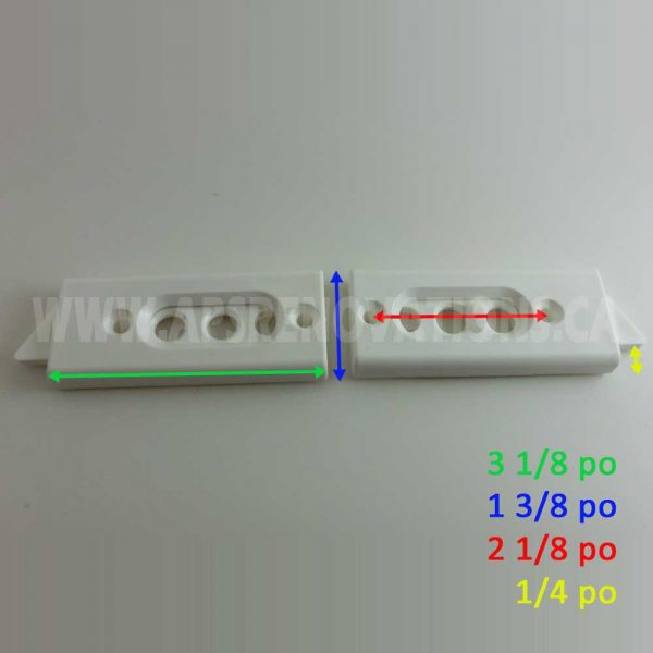 APSF5-506L-R Loquet d’inclinaison (Paire)